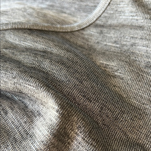 Calvin Klein Gray Cut Out Muscle Tee - Picture 5 of 5